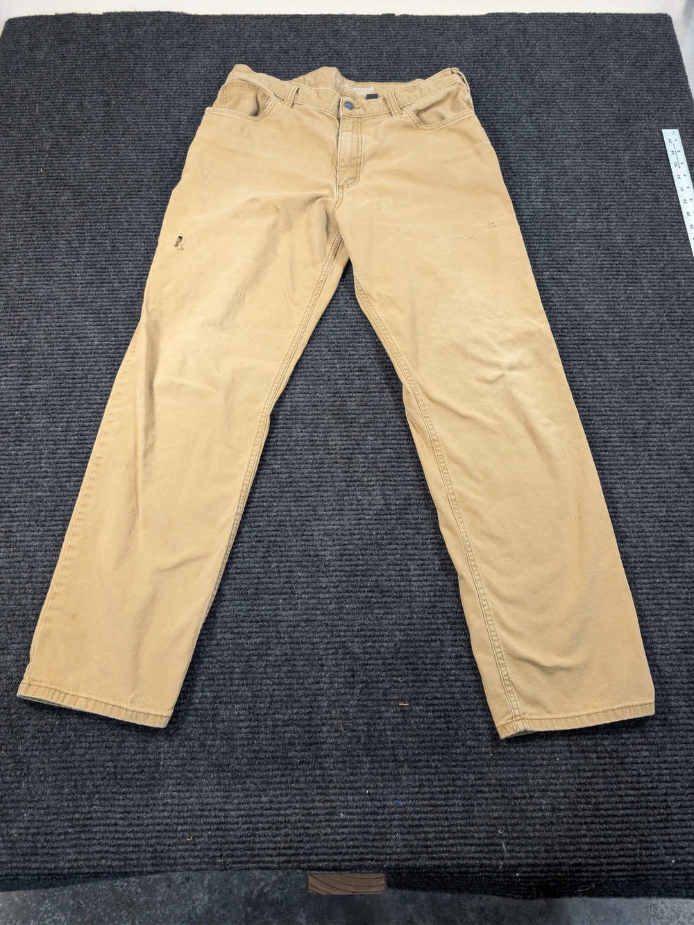 Carhartt Distressed Canvas Rigby Work Pants 36 X 34